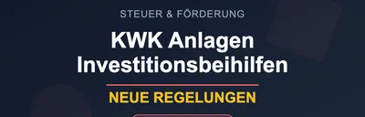 KWK Investitionsbeihilfen - Meldepflicht ab 2019