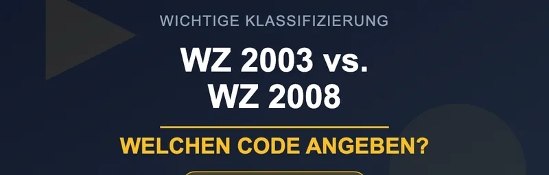 WZ-Code Angabe beim Hauptzollamt für Steuerentlastungsanträge